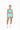 Halter Crop Essential Bra - Caribbean Blu