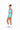 Essentially Active Scrunch Shorts - Caribbean Blu