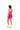 Halter Crop Essential Bra - Fuschia