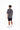 Oversized Charcoal Tee Mixed Logo